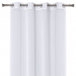 &Ouml;&ouml;kardinad Domoletti MIRA, valge, 140 cm x 260 cm