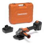Aku nurklihvija Daewoo DAG 2521Li SET, 18 - 21 V