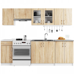 K&ouml;&ouml;gikomplekt Akord Lima, sonoma tamm v.