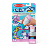 Kleebis, komplekt Melissa & Doug Sticker WOW! Unicorn, sinine v./roosa v.