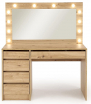 Tualettlaud Hollywood, artisan oak, 140 cm x 55 cm x 120 cm