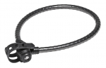 Jalgratta lukk Trelock Fixxgo PK 222/75/15, must v., 750 mm x 15 mm