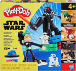 Plastiliini komplekt, koos tarvikutega Hasbro Play-Doh Star Wars Squish & Slice Lightsabers, mitmev&auml;rviline, 113 g