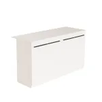 Baarilaud Kalune Design OR1-W, valge v., 160 cm x 60 cm x 90 cm