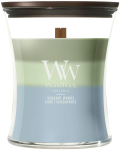 K&uuml;&uuml;nal, l&otilde;hna WoodWick Verdant Woods, 50 - 65 h, 275 g, mitmev&auml;rviline