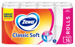Tualettpaber Zewa Classic Soft, 3 kiht, 16 tk