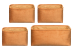 Korvide komplekt, esemete hoidmiseks 4Living Leona 648298, oranž v., 37 x 35