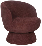 Tugitool Homla Elviano 245434, hele pruun v., 80 cm x 66 cm x 71 cm