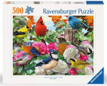 Pusle Ravensburger Garden Birds, 49 cm x 36 cm, 500 tk