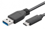 Juhe Logilink USB C plug, USB 3.0 A male, 3 m, must