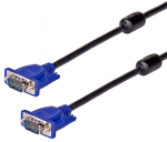 Juhe Akyga D-Sub (VGA) - D-Sub (VGA) DSUB 15-pin, DSUB 15-pin, 1.8 m, sinine/must