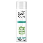 Raseerimisgeel Gillette Satin Care Sensitive, 200 ml
