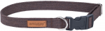 Kaelarihm koertele Amiplay Cotton, pruun, 450 - 700 mm x 30 mm, 45-70