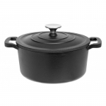 Pott Maku, 22 cm, 3.3 l, must v.