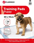 Koera treeningmatt Flamingo PADY Training Puppy, 45 x 60 cm, 60 cm x 45 cm, 20 tk
