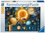 Pusle Ravensburger Planetary System 10557734, 153 cm x 101 cm, 5000 tk, mitmev&auml;rviline