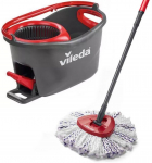 P&otilde;randapesu komplekt Vileda Turbo 3w1 Microfibre, must v./punane v., 6 l