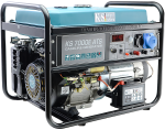 Generaator neljataktiline bensiinimootor K&ouml;nner & S&ouml;hnen KS7000EATS, 5000 W