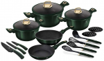Poti ja panni komplekt, koos tarvikutega Berlinger Haus Emerald BH-7043
