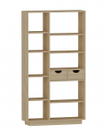 P&otilde;randariiul Kalune Design Luma 550ARN1613, valge v./hele pruun v., 188.6 cm x 80.4 cm x 25 cm