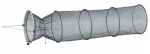 V&otilde;rk Jaxon Keepnet z9015382, 200 cm, 40 cm, must v.