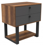Sahtliplokk Kalune Design MN03 - BA, antratsiit v./pruun v., 85 cm x 80 cm x 52 cm