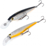 Vobler Akara Buddy 85F A83, 8.5 cm, 9 g, h&otilde;be/must/oranž