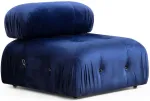 Tugitool Hanah Home Bubble O1 Velvet, sinine v., 95 cm x 95 cm x 75 cm