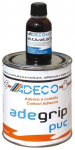 Kalap&uuml;&uuml;gi komplekt Adeco Adegrip, 0.05 l, 850 g, valge v./must v., 2 tk