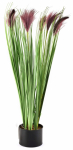 Kunsttaim potis, muru Mondex Artificial Flower HTQB3738, roheline/violetne, 74 cm x 12.5 cm