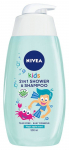 Laste du&scaron;igeel ja &scaron;ampoon Nivea Magic Apple 2 in 1, 500 ml