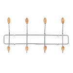 Seinale kinnitatav riidepuu Domoletti W01, kroom