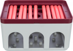Strateegiam&auml;ng kassidele Trixie Rod Box TX-45896, punane v./hall v., 20 cm