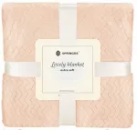 Pleed Springos Lovely Blankets Extra Soft, oranž v., 200 cm x 220 cm