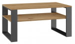 Kohvilaud Modern 1P, antratsiit v./tamm v., 90 cm x 58 cm x 50 cm