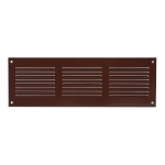 Ventilatsioonirest Europlast MR3010B, metall, 300 mm x 100 mm