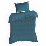 Voodipesukomplekt Delia, t&uuml;rkiissinine, 140 x 200 cm