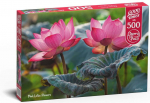 Pusle CherryPazzi Pink Lotus Flowers 20012, 50 cm x 34.5 cm, 500 tk, mitmev&auml;rviline