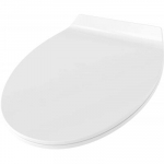 WC-poti prill-laud kaanega Sepio 302 Fit, valge v., 44.4 cm x 36.9 cm