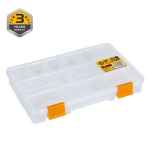 T&ouml;&ouml;riistakast Forte Tools S-ORG-9, 23 cm x 15 cm x 3.3 cm, valge