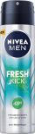 Meeste deodorant Nivea Fresh Kick 48h Anti-perspirant spray, 150 ml