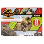 Advendikalender Mattel Jurassic World 2024, pruun v./roheline v./hall v.
