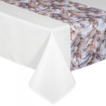 Laudlina ristk&uuml;likukujuline Anita, valge, 140 x 180 cm