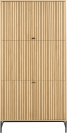 Esiku riidekapp Albany, pruun v., 60 cm x 99 cm x 200 cm