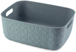 Hoiukorv, esemete hoidmiseks Curver Softex, 12.5 l, t&uuml;rkiissinine v., 37.9 x 29.2 x 14.3 cm