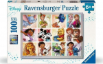 Pusle Ravensburger Disney Multicharacter, 36.2 cm x 49.3 cm, 100 tk, mitmev&auml;rviline