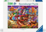 Pusle Ravensburger The Flight, 60 cm x 80 cm, 1500 tk, mitmev&auml;rviline
