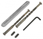 Komplekt, sisetingimustes Kuchinox, kuldne v./h&otilde;be v.