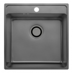 K&ouml;&ouml;givalamu Laveo Besos, roostevaba teras, 48 cm x 49 cm x 21 cm, grafiit v.