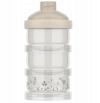 Piimasegu konteiner Canpol Babies Little Goose, 360 ml, 0 kuud, 7.8 cm, plastik, l&auml;bipaistev v./beež v.